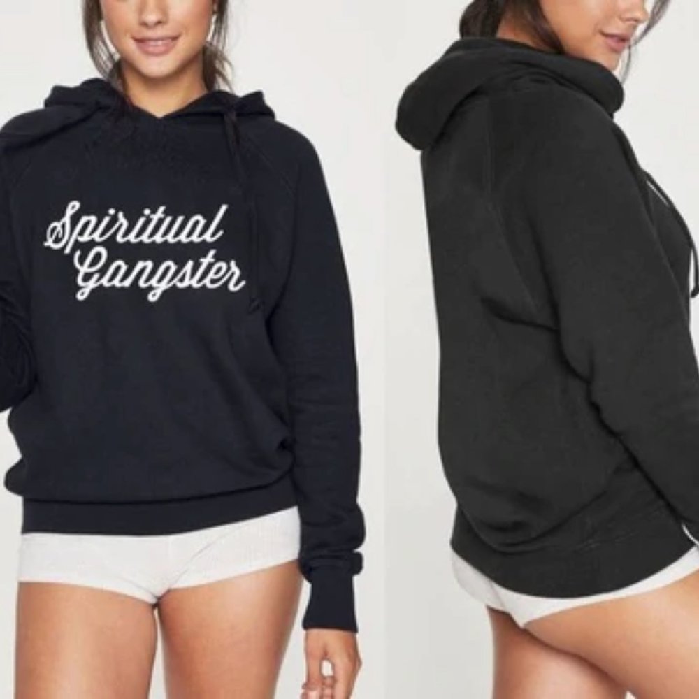 NWT Spiritual Gangster Raglan Hoodie - Large